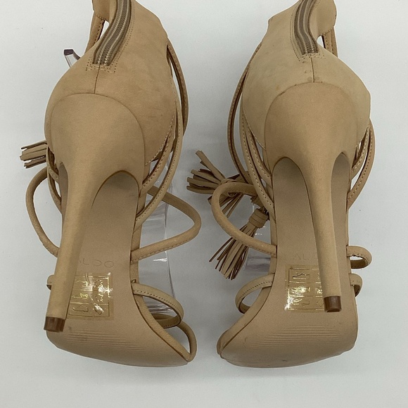 40. ALDO Beige Tassel Pumps NWOT Size 9 - Picture 9 of 9